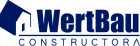 Logo principal de WertBau Constructora con isotipo de casa simplificada