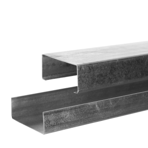 perfil metalcon canal u 62x25x0,85 mm 6 metros acero galvanizado para tabiquería y construcción en seco